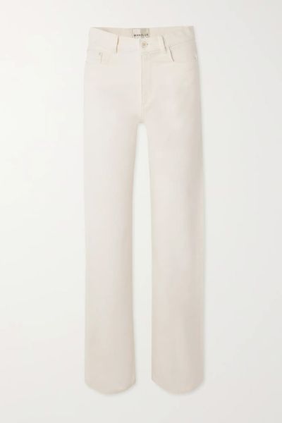 Poppy Organic High-Rise Straight Leg Jeans from Wandler