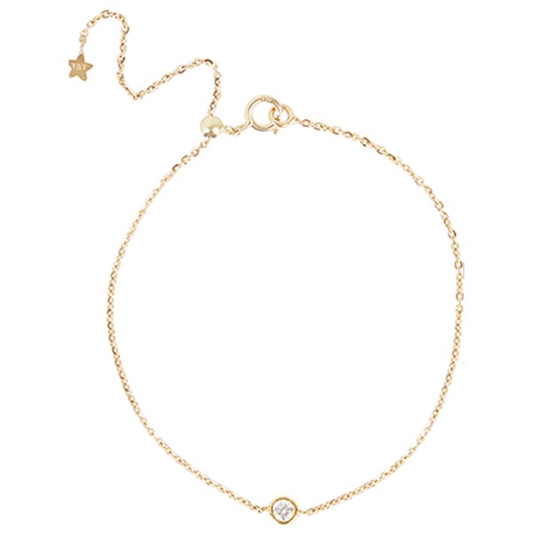 Solitaire Diamond Bracelet from Tada & Toy