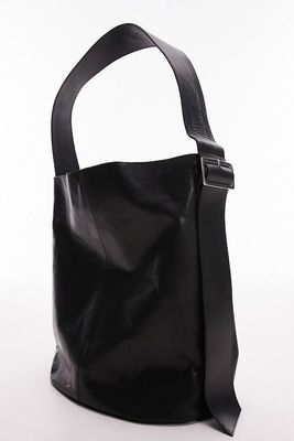 Leo Leather Bucket Bag