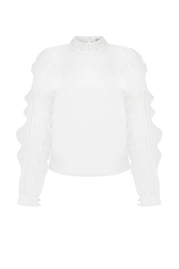 Balie Ruffle Top from Coast