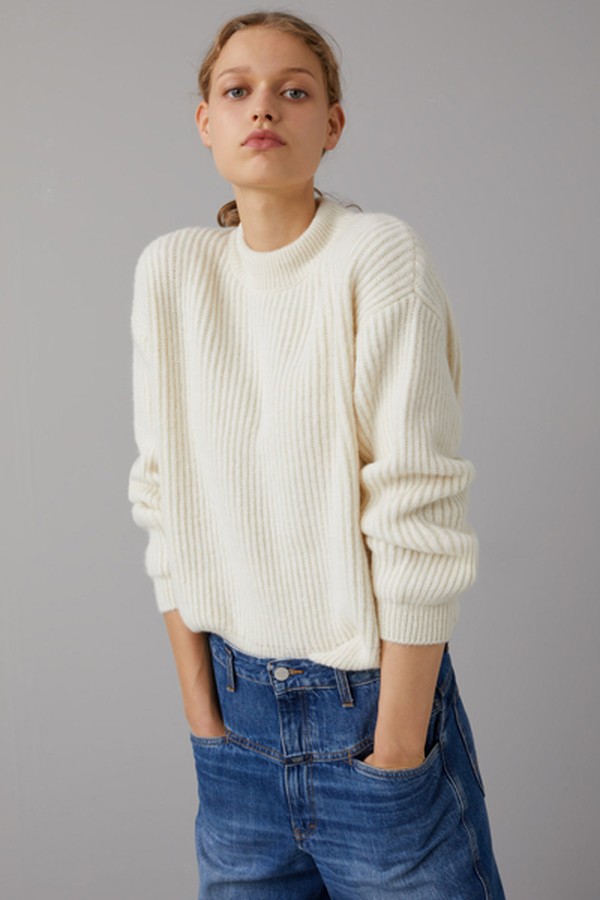 Royal Baby Alpaca Mix Knit Sweater