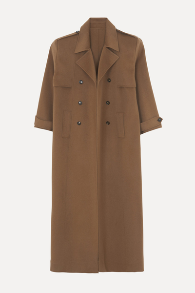 Nikola Padded Trench Coat from The Frankie Shop