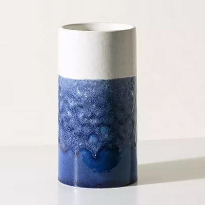 Bu Blue Ceramic Vase