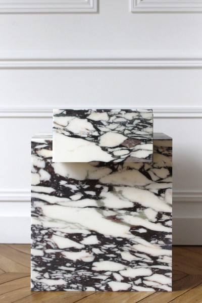 Gaia Calacatta Viola Marble Table