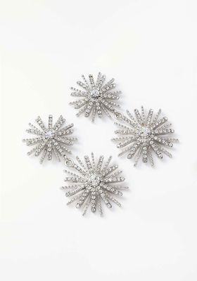 Crystal Star Drop Earrings from John Lewis
