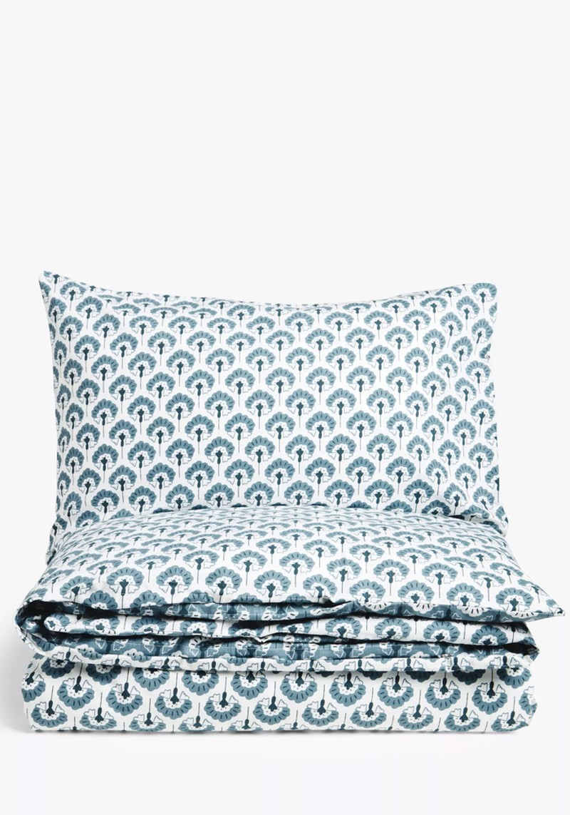 Palmette Reversible Duvet Cover Set