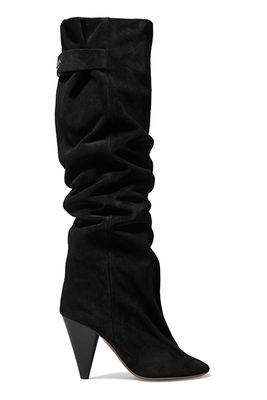 Lacine Suede Knee Boots from Isabel Marant