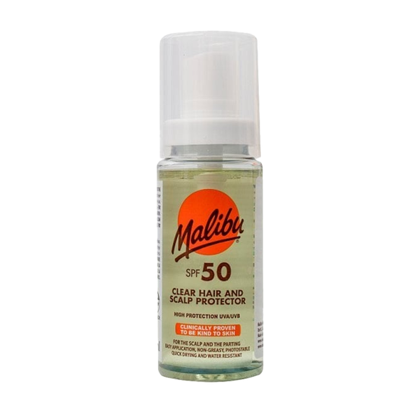 Sun Clear Hair & Scalp Protector Spray SPF 50 from Malibu