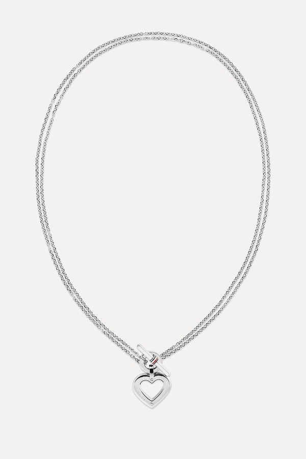 Toggle Heart Ladies Necklace