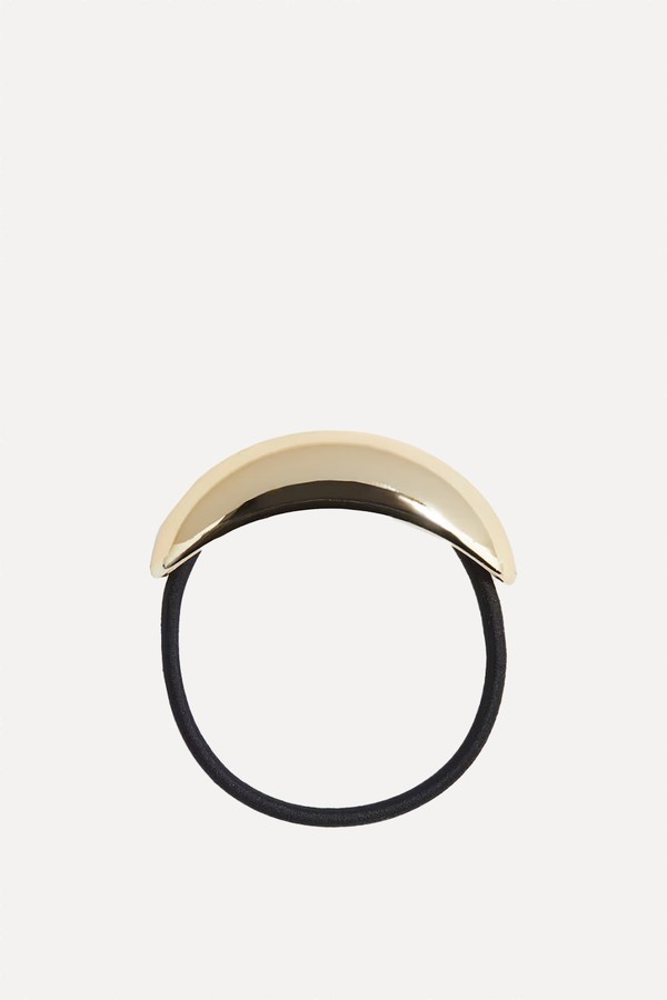 Metal-Detail Hair Elastic