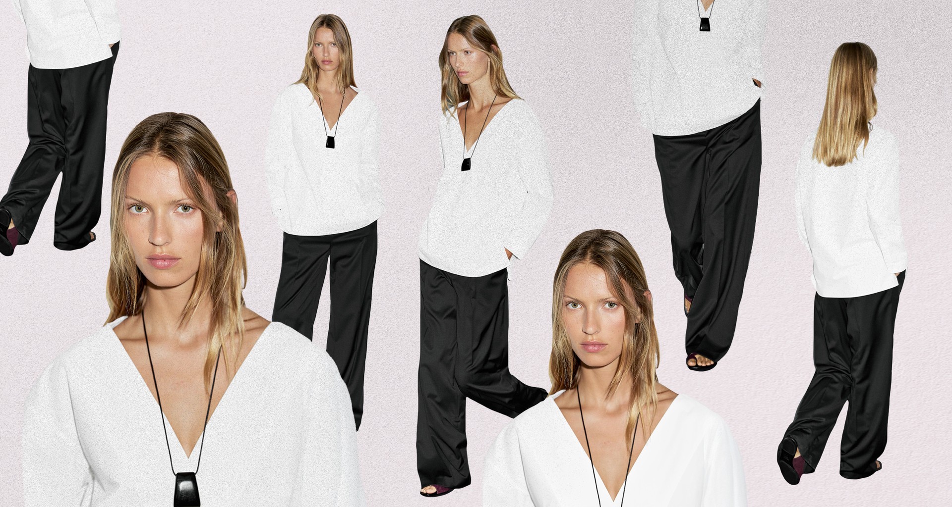 100% Cotton Surplice Blouse