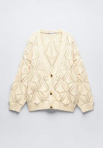 Open Knit Cardigan