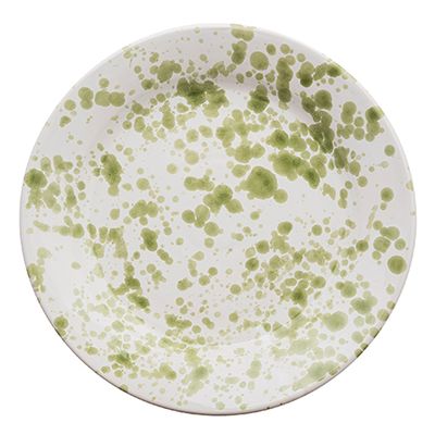 Green Speckled Ceramic Small Plate from Penny Morrison