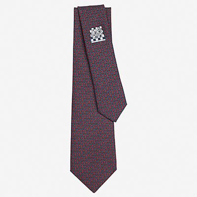 Tie 7 Chatrang Tie from Hermes