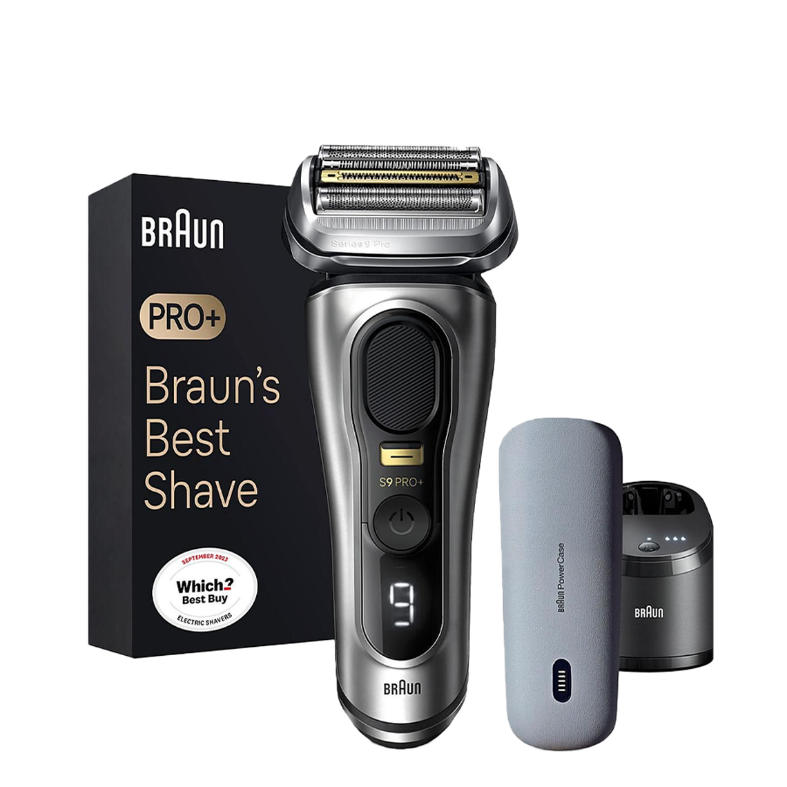 Series 9 pro + - 9467CC Electric Shaver With SmartCare Center from Braun