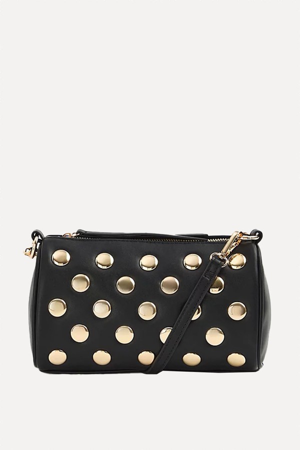 Studded Barrel Cross Body Bag from George at ASDA