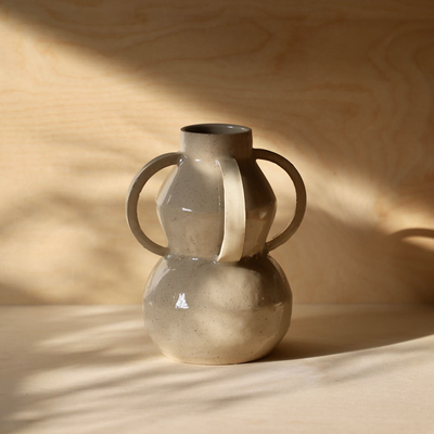 Small Speckled Totem Vase  from Hania Stella-Sawicka