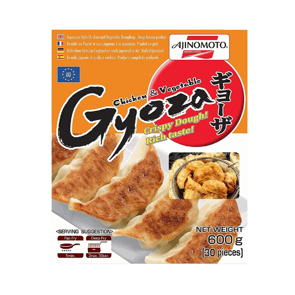 Chicken & Vegetable Dumpling Gyoza from Ajinomoto 