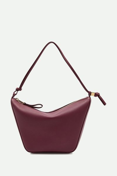 Hammock Hobo Mini Leather Shoulder Bag from LOEWE