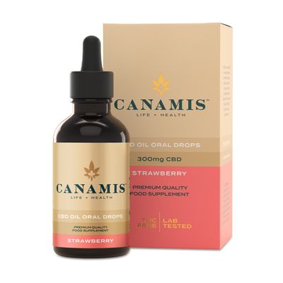 Strawberry CBD Oil from Canamis