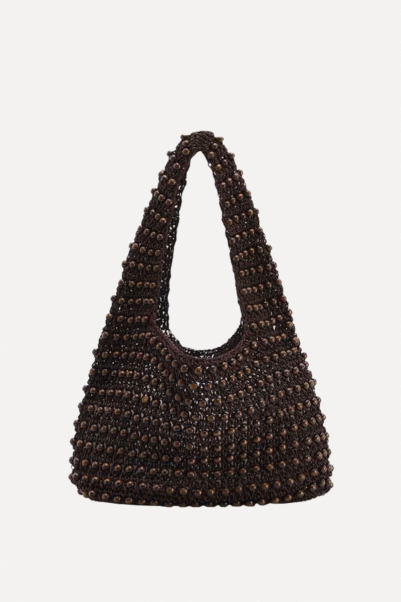 Woven Bag With Beads from Reserved