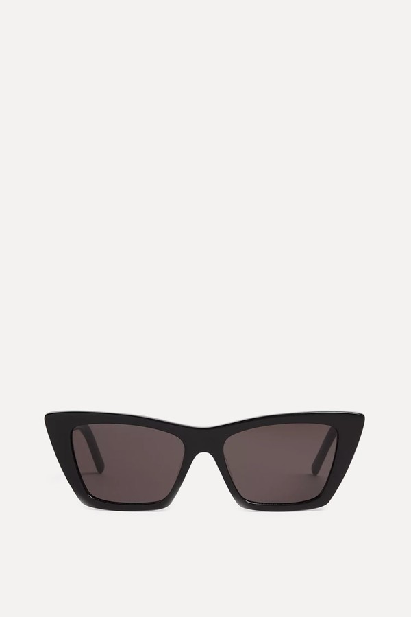 Mica Cat-Eye Frame Acetate Sunglasses from Saint Laurent