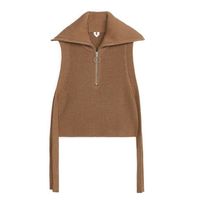 Half-Zip Merino Bib from Arket