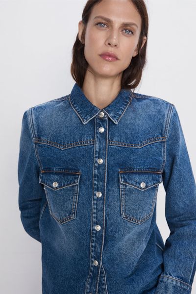 Denim Overshirt from Zara