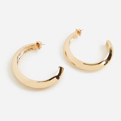 Gold Hoop Earrings from Uterque