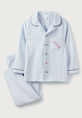 Stripe ‘Goodnight’ Pyjamas  from The White Company