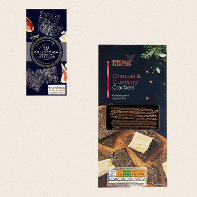 Charcoal & Cranberry Crackers from Specially Selected