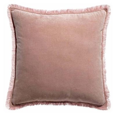 Pink Velvet Cushion from Idyll Home