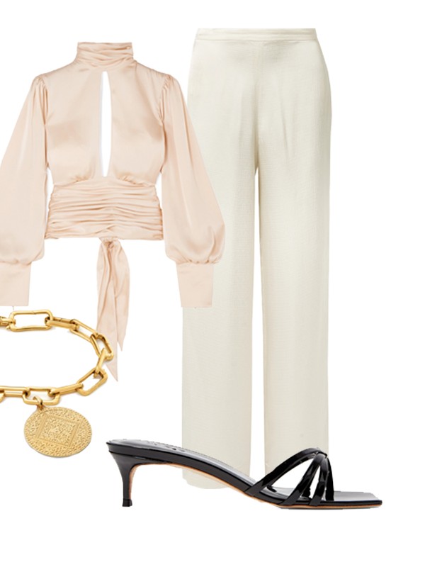 Debit vs Credit: How To Style A Satin Top