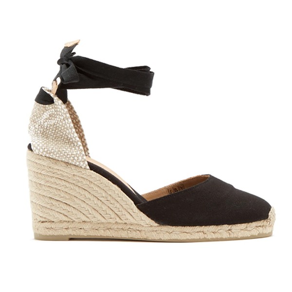 Carina 80 Canvas & Jute Espadrille Wedges from Castañer