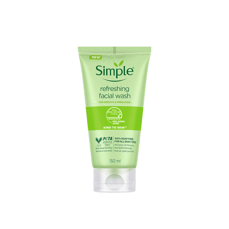 Refreshing Facial Wash Gel from Simple