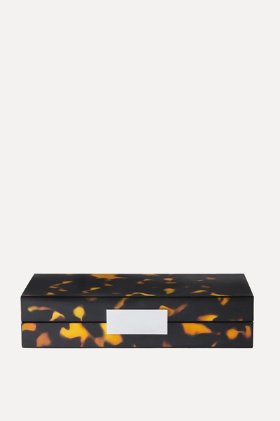 Tortoiseshell Box With Silver from Addison Ross