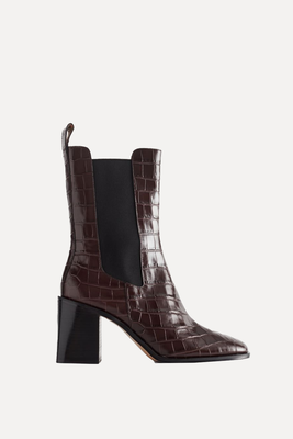 Heeled Leather Chelsea Boots from & Other Stories
