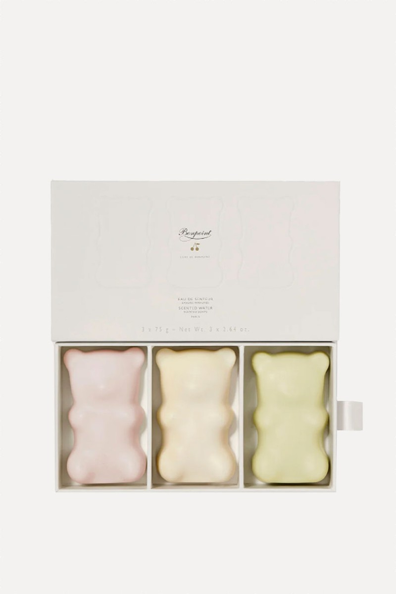 The Scented Bear Soap Trio from Bonpoint