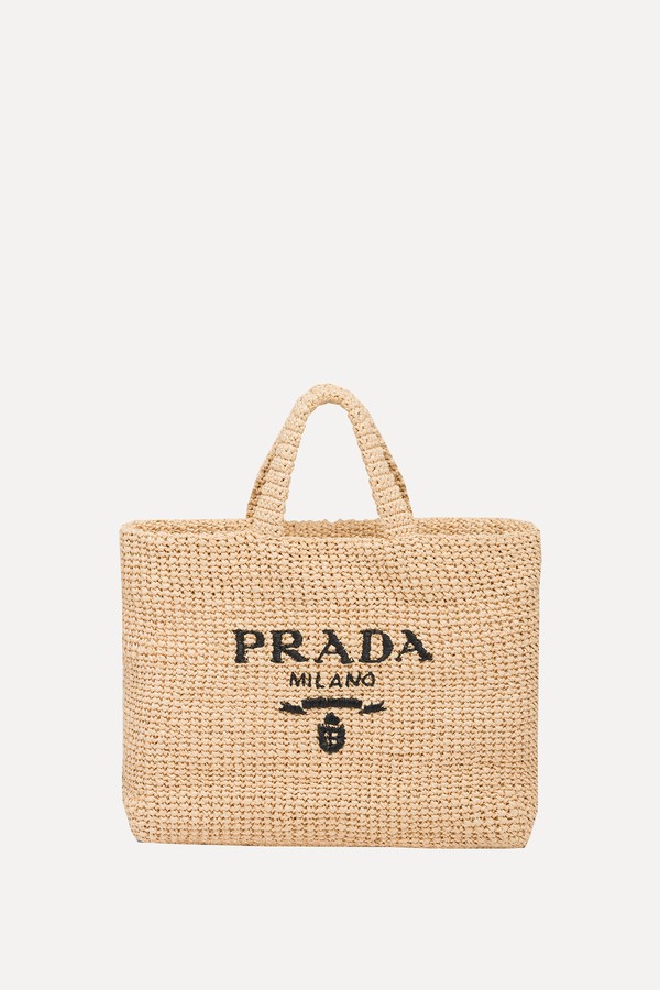 Crochet Tote Bag from Prada