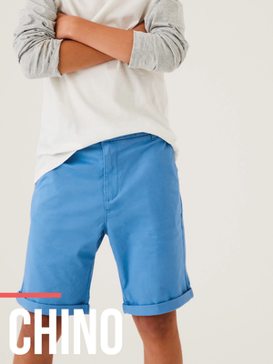 Cotton Rich Chino Shorts from Marks & Spencer