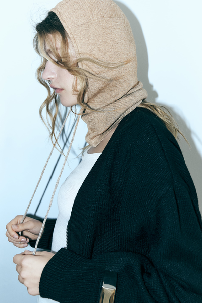 Metallic Thread Balaclava from Zara