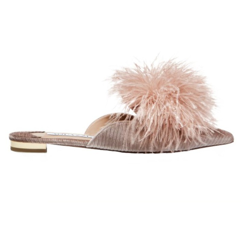 Boudoir Flat Mule from Aquazzura