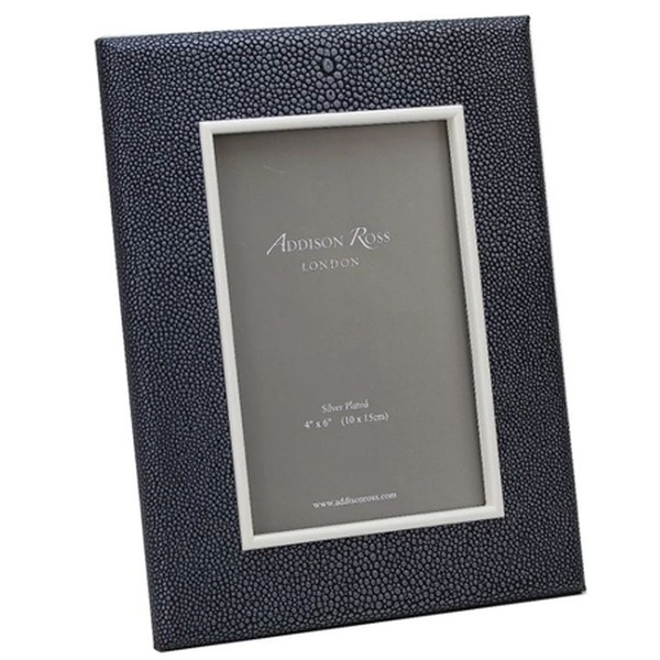 Dark Grey Shagreen Frame