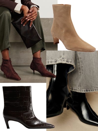 20 Kitten Heel Ankle Boots We’re Loving 