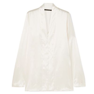 Silk-Satin Shirt from Haider Ackermann