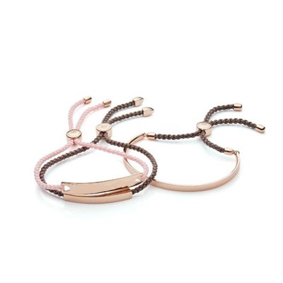 Havana, Fiji & Linear Friendship Bracelet Set in Rose Gold