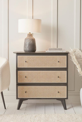 Cane Webbing Chest Of Drawers from Cox & Cox