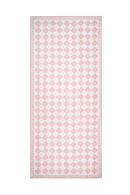 Pink Check Linen Tablecloth from Summerill & Bishop 