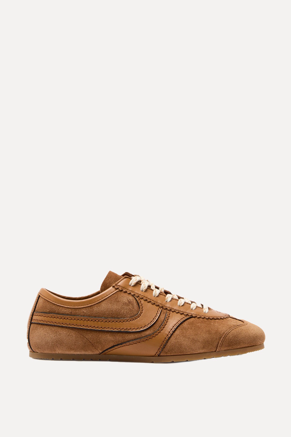 Panelled Suede Sneakers from Dries Van Noten