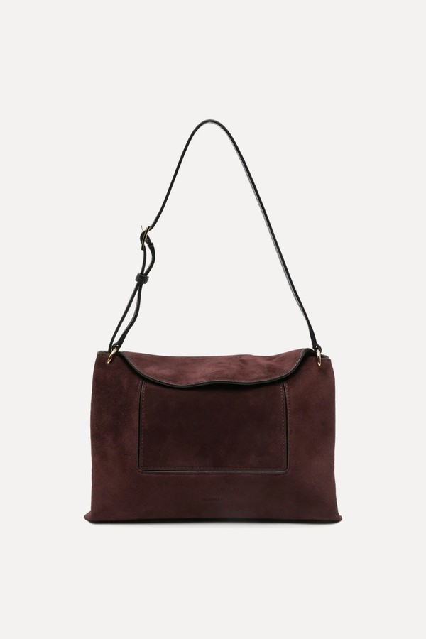 Penelope Slouch Suede Bag 